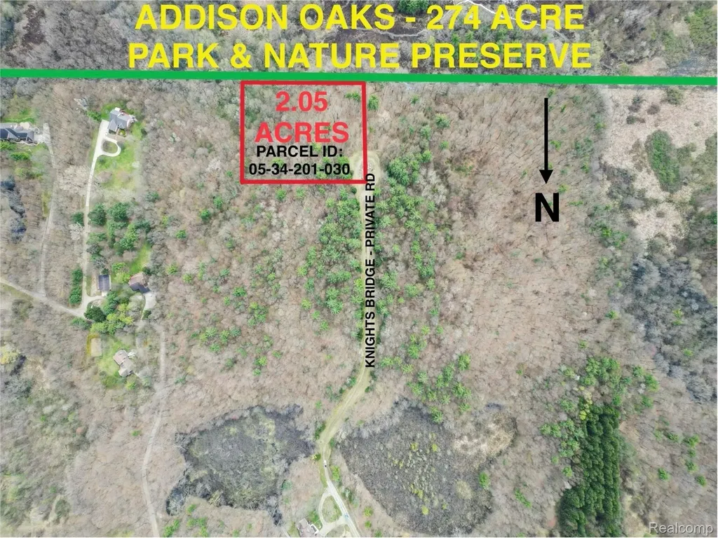 2.05 Acres Vl - Knights Bridge Road Addison Township MI 48367