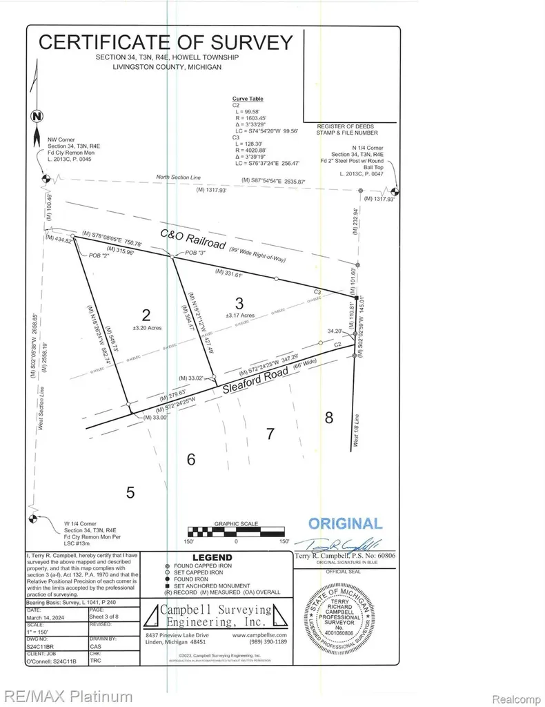 3 Sleaford-parcel 3-3.17 Acres Road Howell Township MI 48843