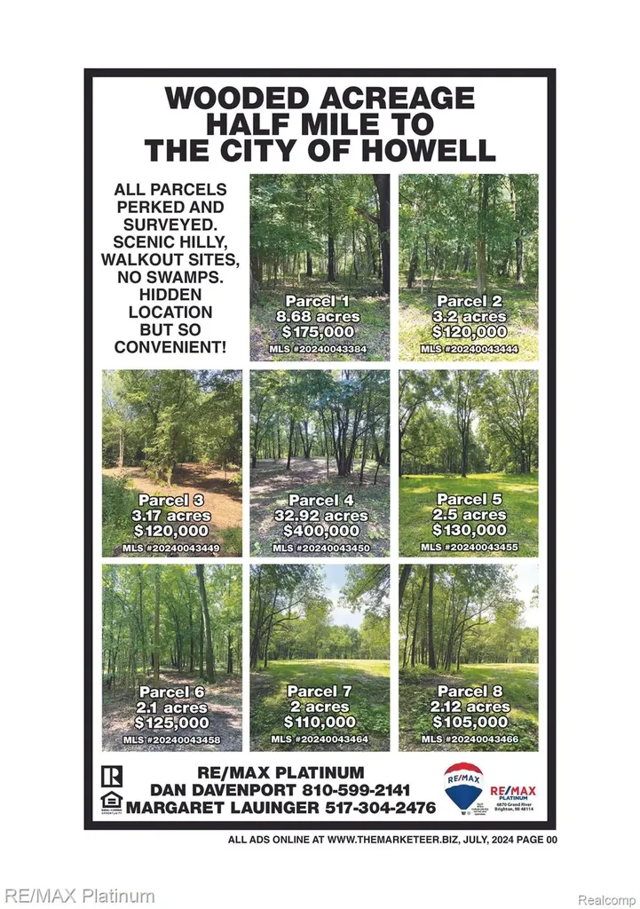 7 Sleaford-parcel 7 - 2 Acres Road Howell Township MI 48843