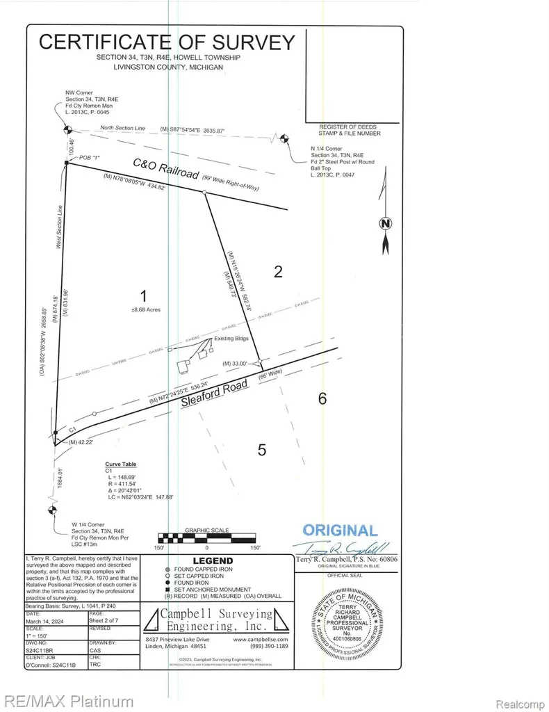6 Sleaford-parcel 6 - 2.1 Acres Road Howell Township MI 48843