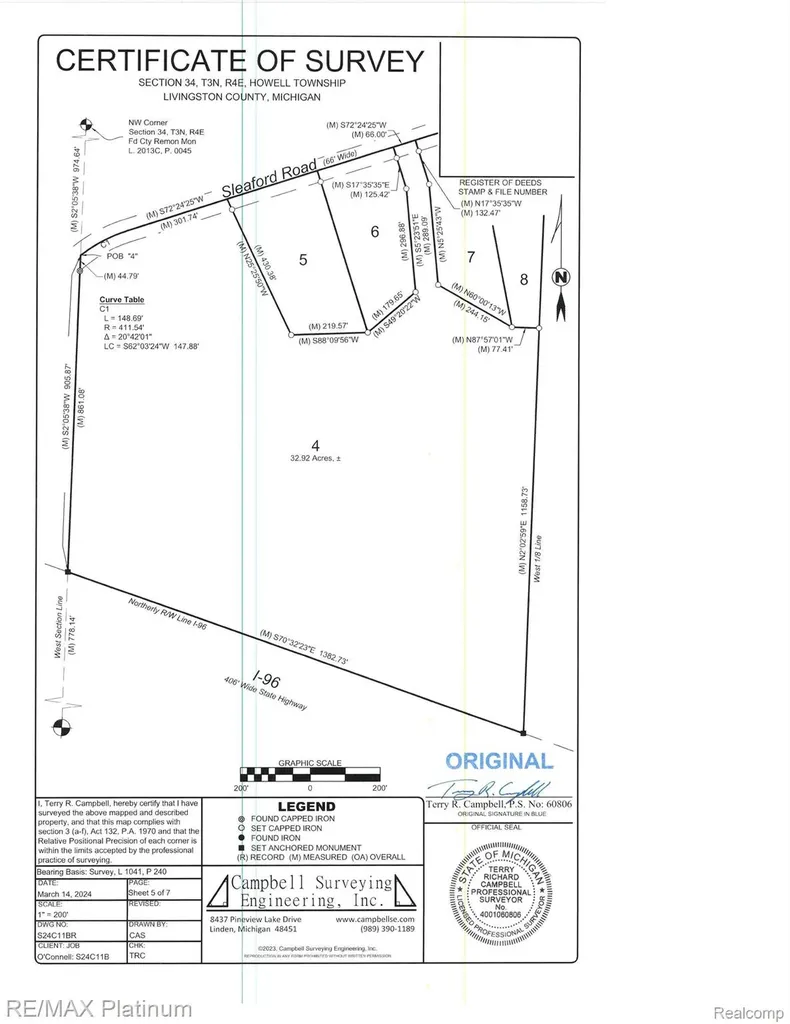 6 Sleaford-parcel 6 - 2.1 Acres Road Howell Township MI 48843