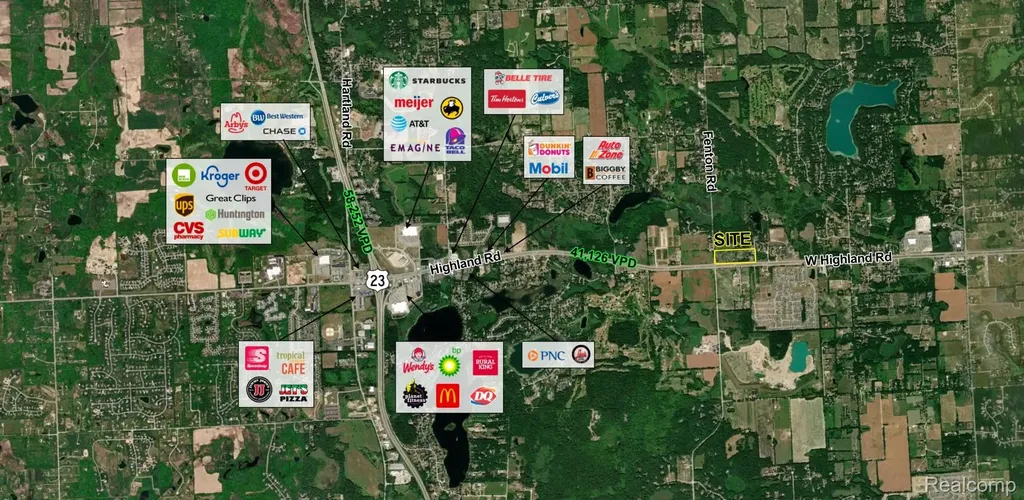 Nec M-59 & Fenton Road Hartland Township MI 48353