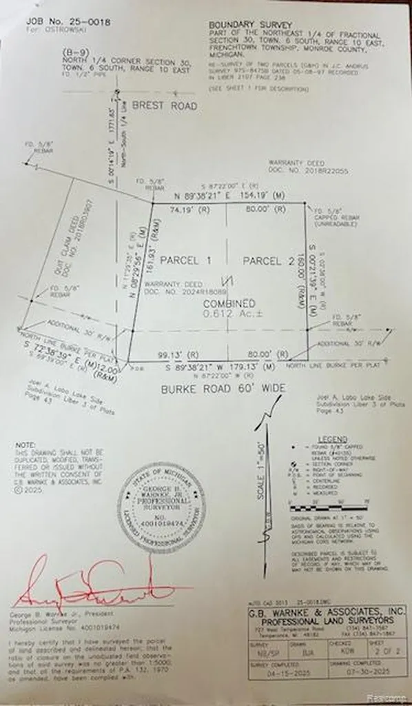 4511 Burke Road Frenchtown Township MI 48166