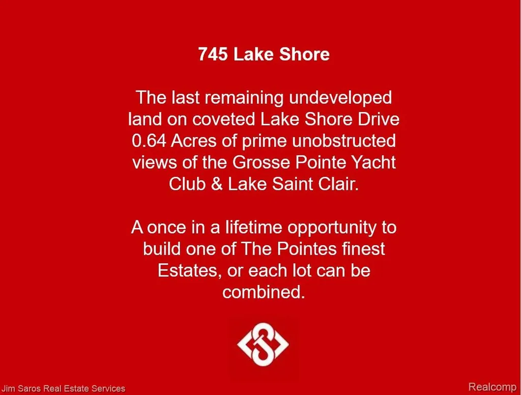 745 Lake Shore Road Village Of Grosse Pointe Shores City MI 48236