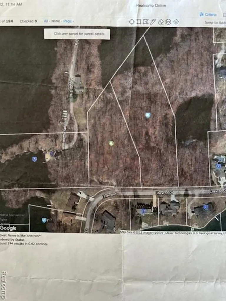 Vl Lot D Trl Chevron Highland Charter Township MI 48356