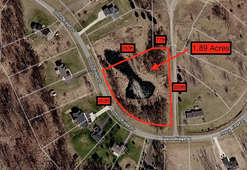 9860 Iosco Ridge Drive Iosco Township MI 48137