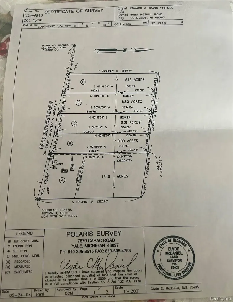000 Meskill Road Columbus Township MI 48063