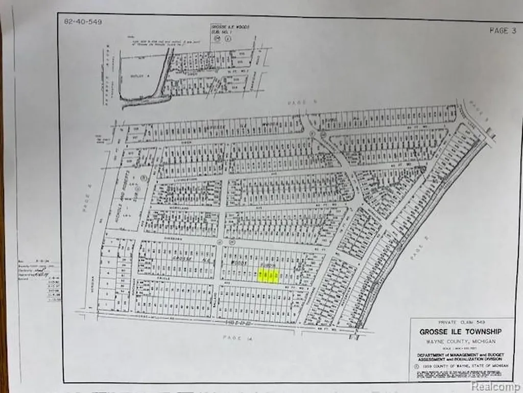 Vacant Oriole Avenue Grosse Ile Township MI 48138