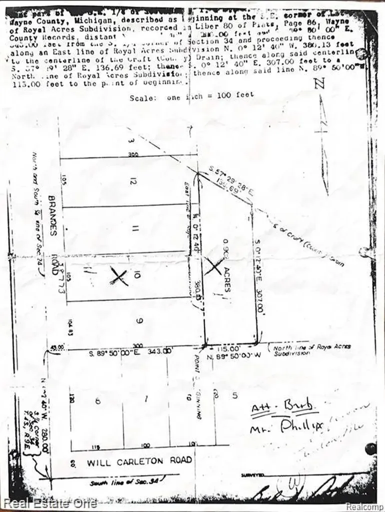 0 Brandes Road Huron Charter Township MI 48164