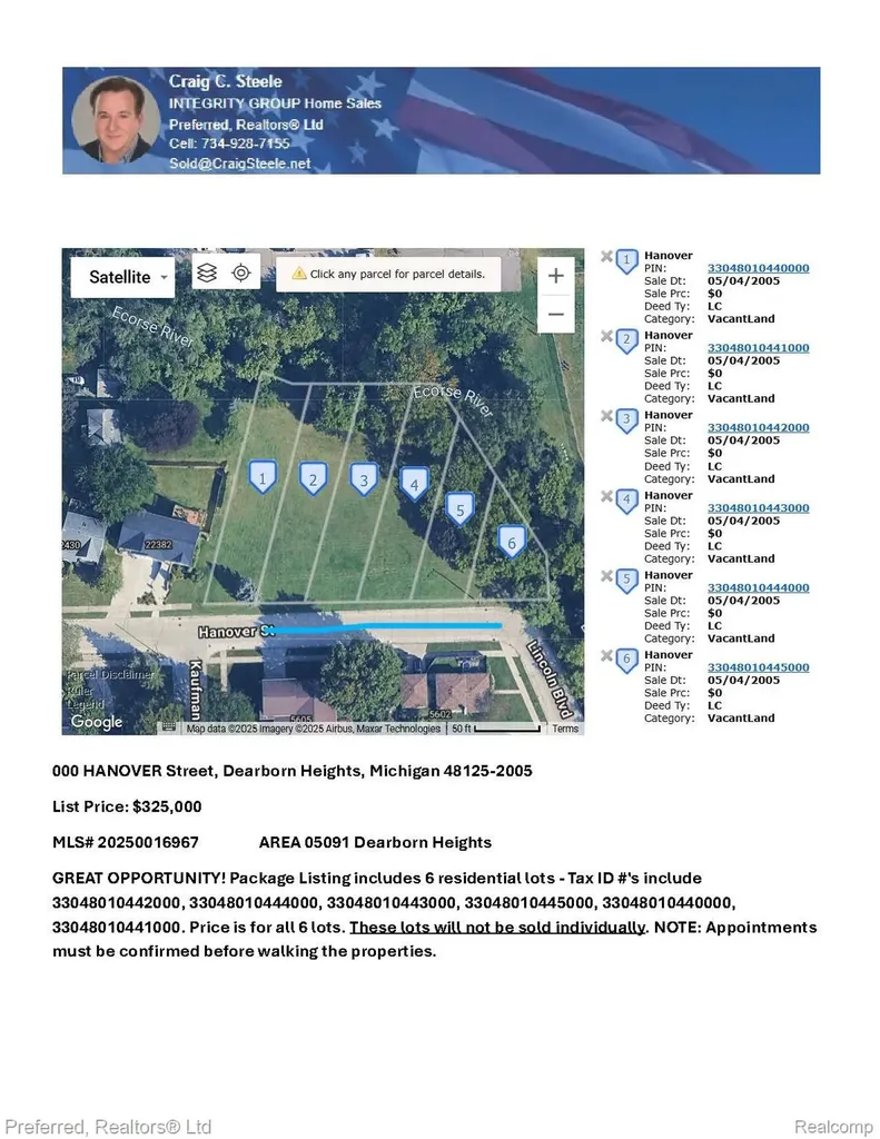 000 Hanover Street Dearborn Heights City MI 48125