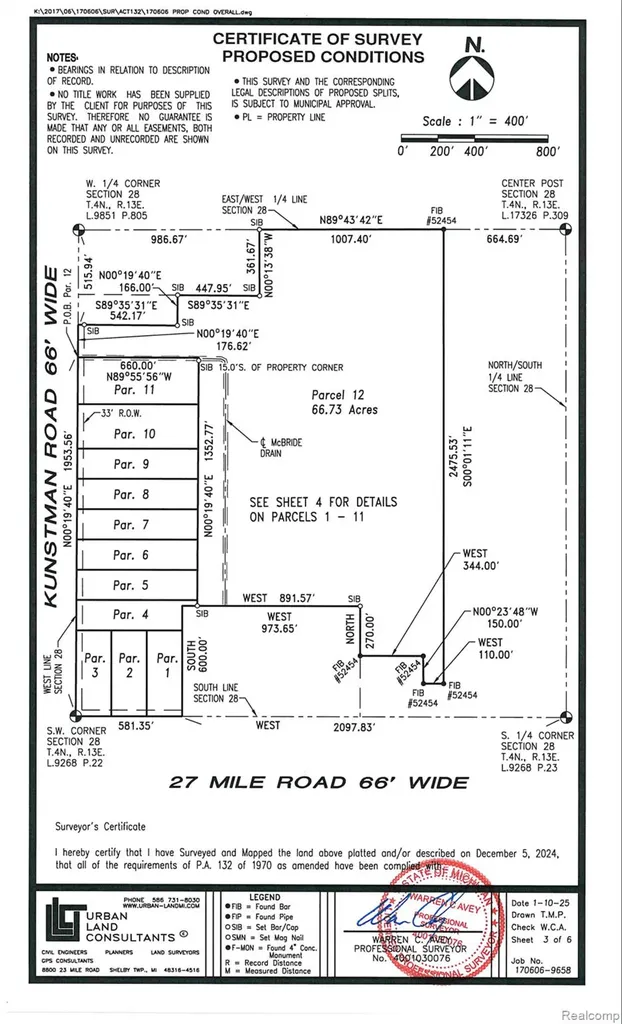 0011 Kunstman Ray Township MI 48096