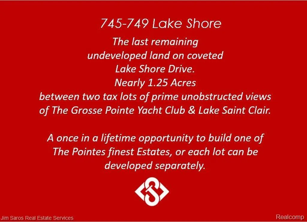 745- 749 Lake Shore Road Village Of Grosse Pointe Shores City MI 48236