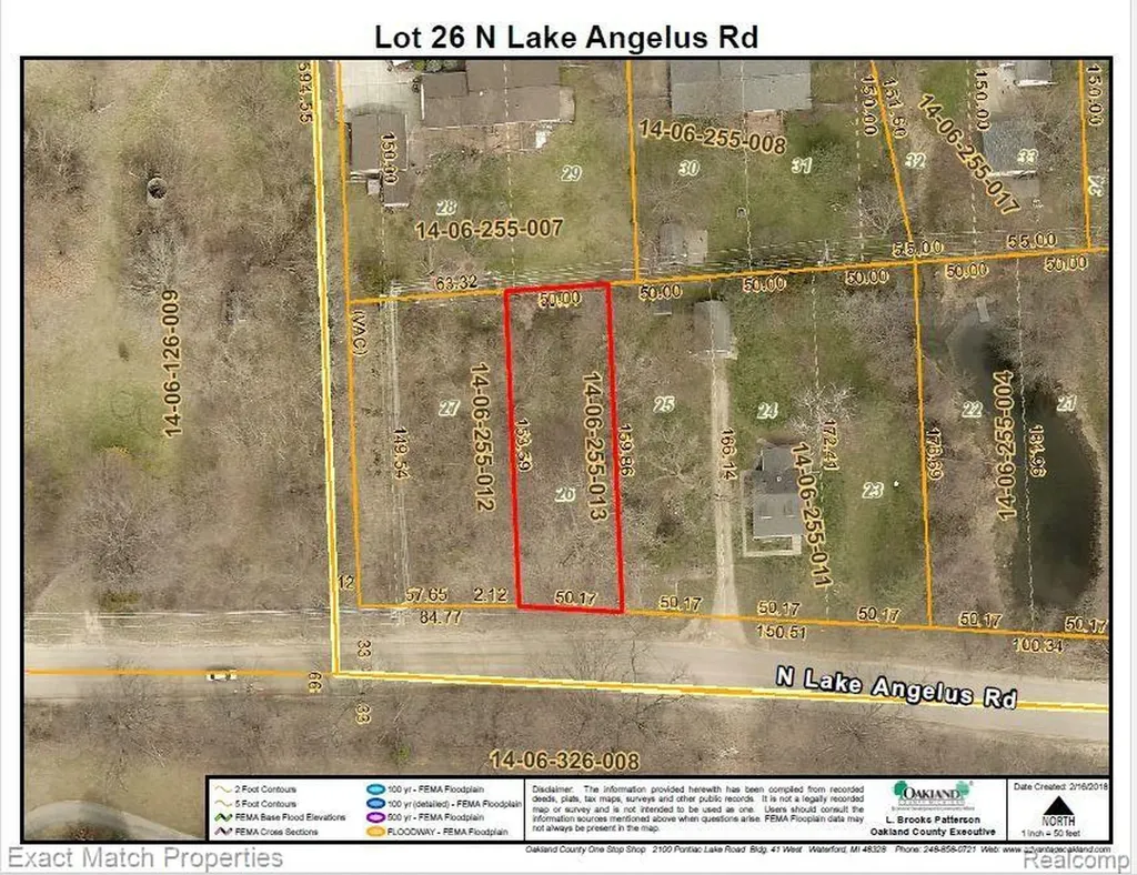 Lot 26 N. Lake Angelus Road Auburn Hills City MI 48326