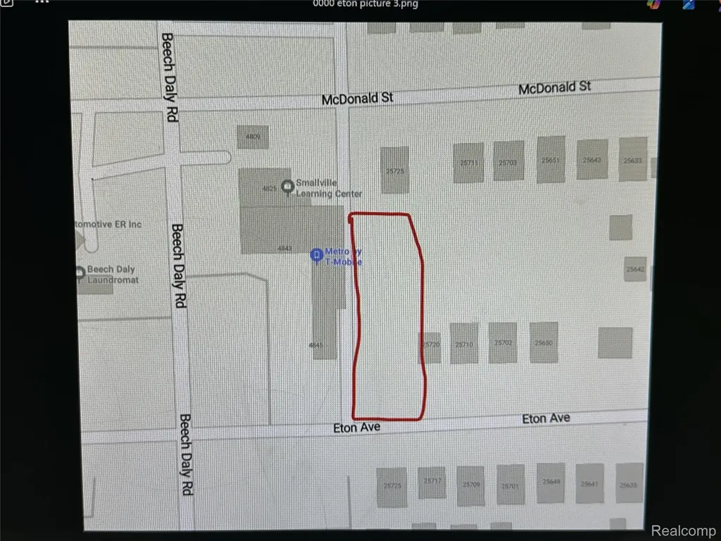 0000 Eton Avenue Dearborn Heights City MI 48125