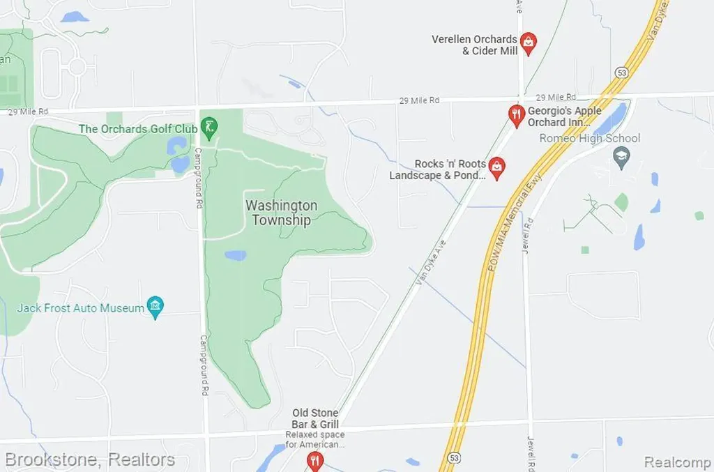 29 Mile Washington Township MI 48094