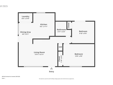 2822 NE Fremont Drive Portland OR 97220