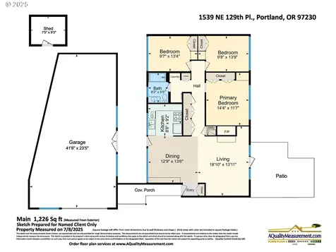 1539 NE 129th Place Portland OR 97230