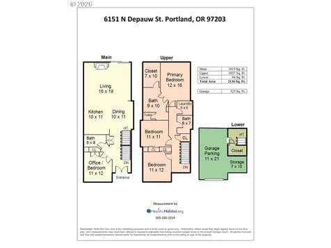 6151 N Depauw Street Portland OR 97203