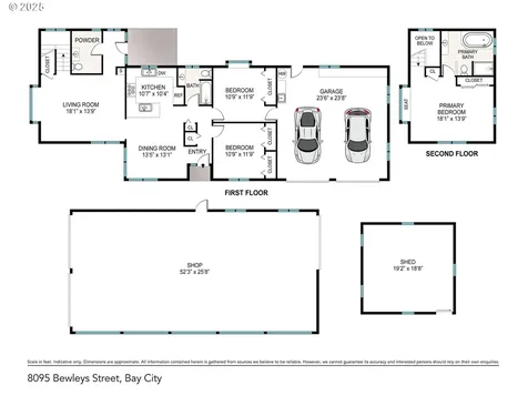 8095 Bewley Street Bay City OR 97107