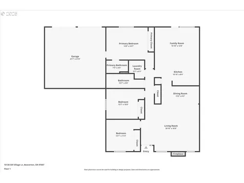 15130 SW Village Lane Beaverton OR 97007