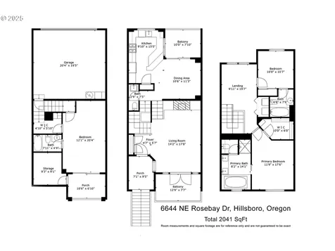 6644 NE Rosebay Drive Hillsboro OR 97124