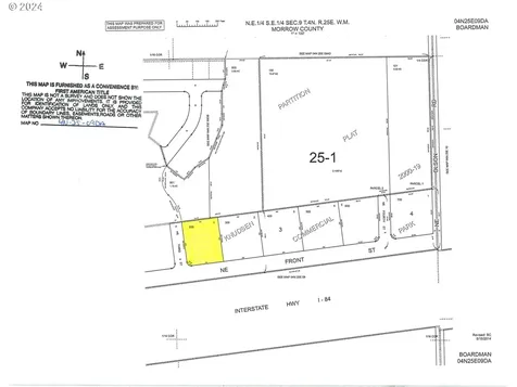 NE Front (Tax Lot 200) Street Boardman OR 97818