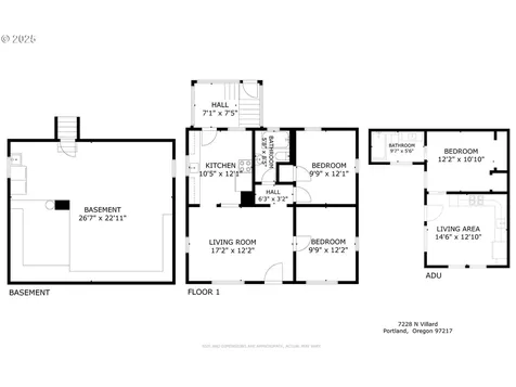 7228 N Villard Avenue Portland OR 97217