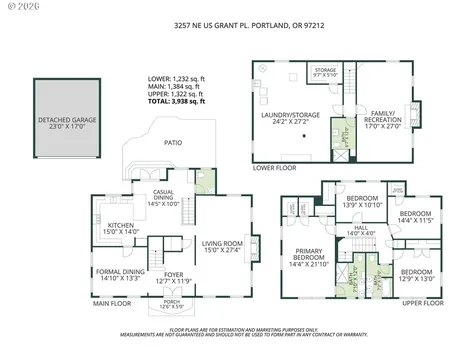 3257 NE Us Grant Place Portland OR 97212