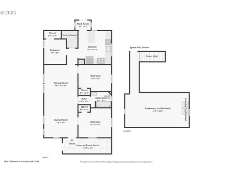 5617 SE Francis Street Portland OR 97206