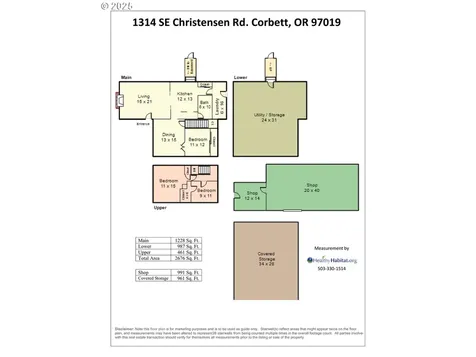 1314 SE Christensen Road Corbett OR 97019