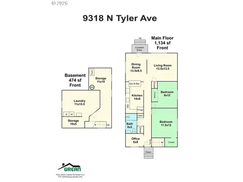9318 N Tyler Avenue Portland OR 97203