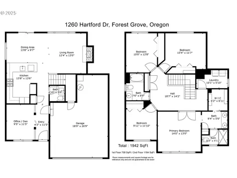 1260 Hartford Drive Forest Grove OR 97116