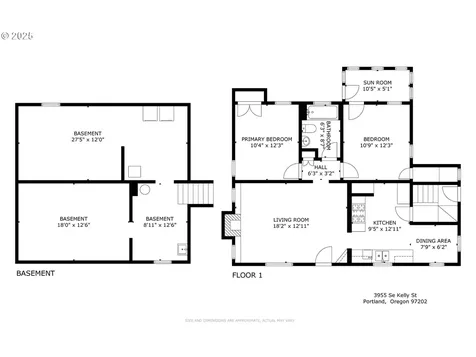 3955 SE Kelly Street Portland OR 97202