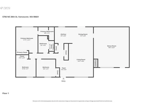 5706 NE 38th Street Vancouver WA 98661