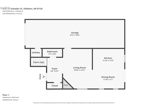 5154 NE Schoeler Circle Hillsboro OR 97124