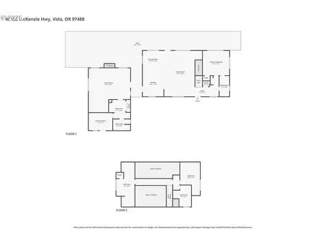 49482 Mckenzie Highway Vida OR 97488