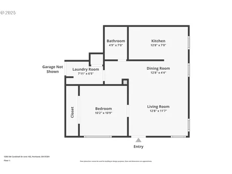 1205 SW Cardinell Drive Portland OR 97201