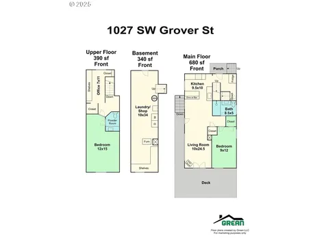 1027 SW Grover Street Portland OR 97239