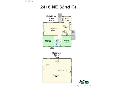 2416 NE 32nd Court Portland OR 97212