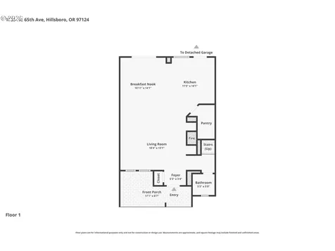 1729 NE 65th Avenue Hillsboro OR 97124