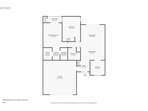 16925 SW Monterey Lane Portland OR 97224