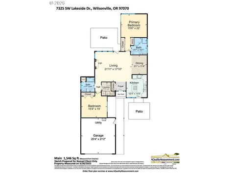 7325 SW Lakeside Drive Wilsonville OR 97070