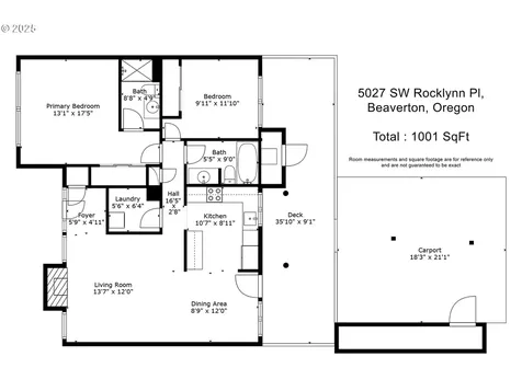 5027 SW Rocklynn Place Beaverton OR 97005