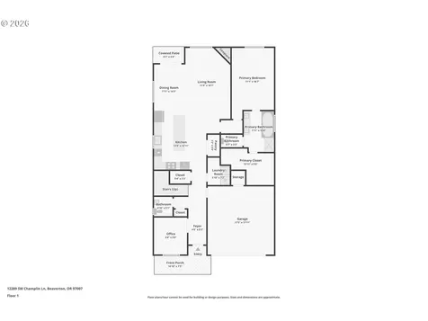 12289 SW Champlin Lane Beaverton OR 97007