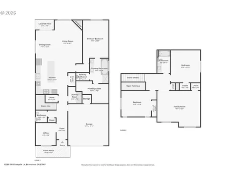 12289 SW Champlin Lane Beaverton OR 97007