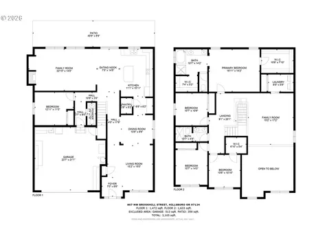807 NW Brookhill Street Hillsboro OR 97124