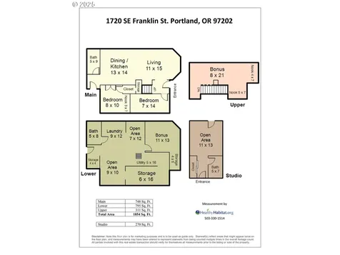 1720 SE Franklin Street Portland OR 97202