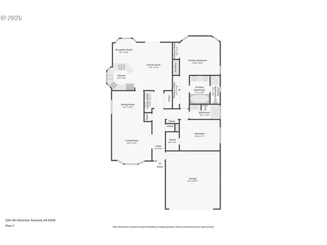 2261 NE 153rd Avenue Portland OR 97230