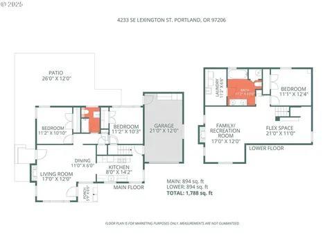 4233 SE Lexington Street Portland OR 97206