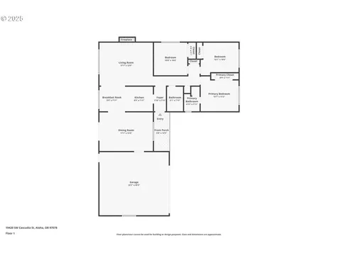 19420 SW Cascadia Street Beaverton OR 97078
